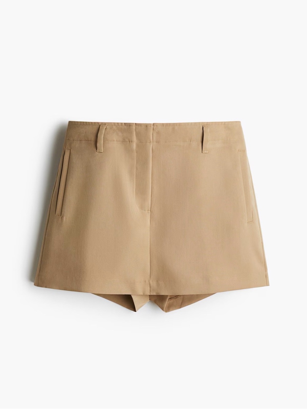 H&M Tailored Tan Skort